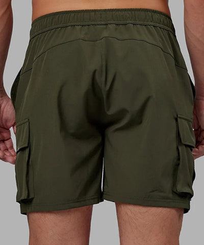 Caleb Olive Green Shorts