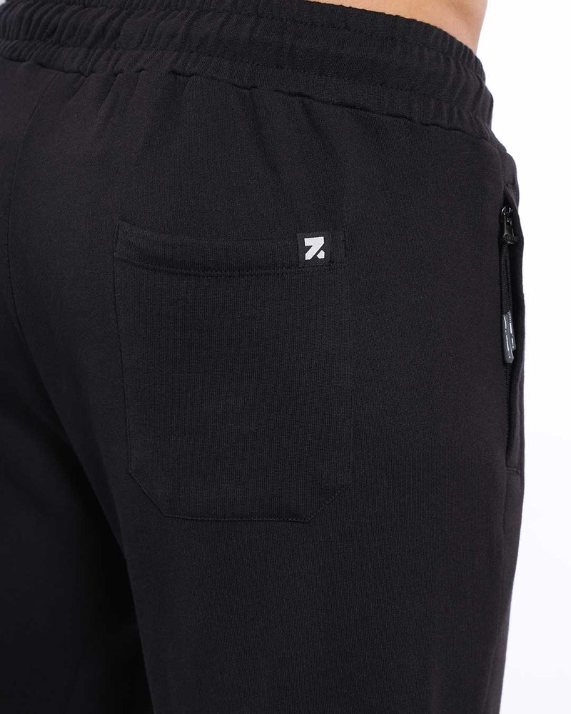 SuperCotton Joggers Jet Black - Relaxed Fit