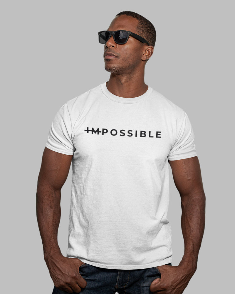 Possible White Cotton Tee